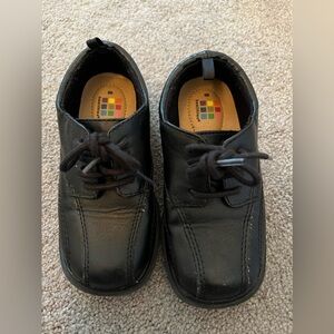 Healthtex Baby/Toddler Boy Black Dress Shoes Size 8